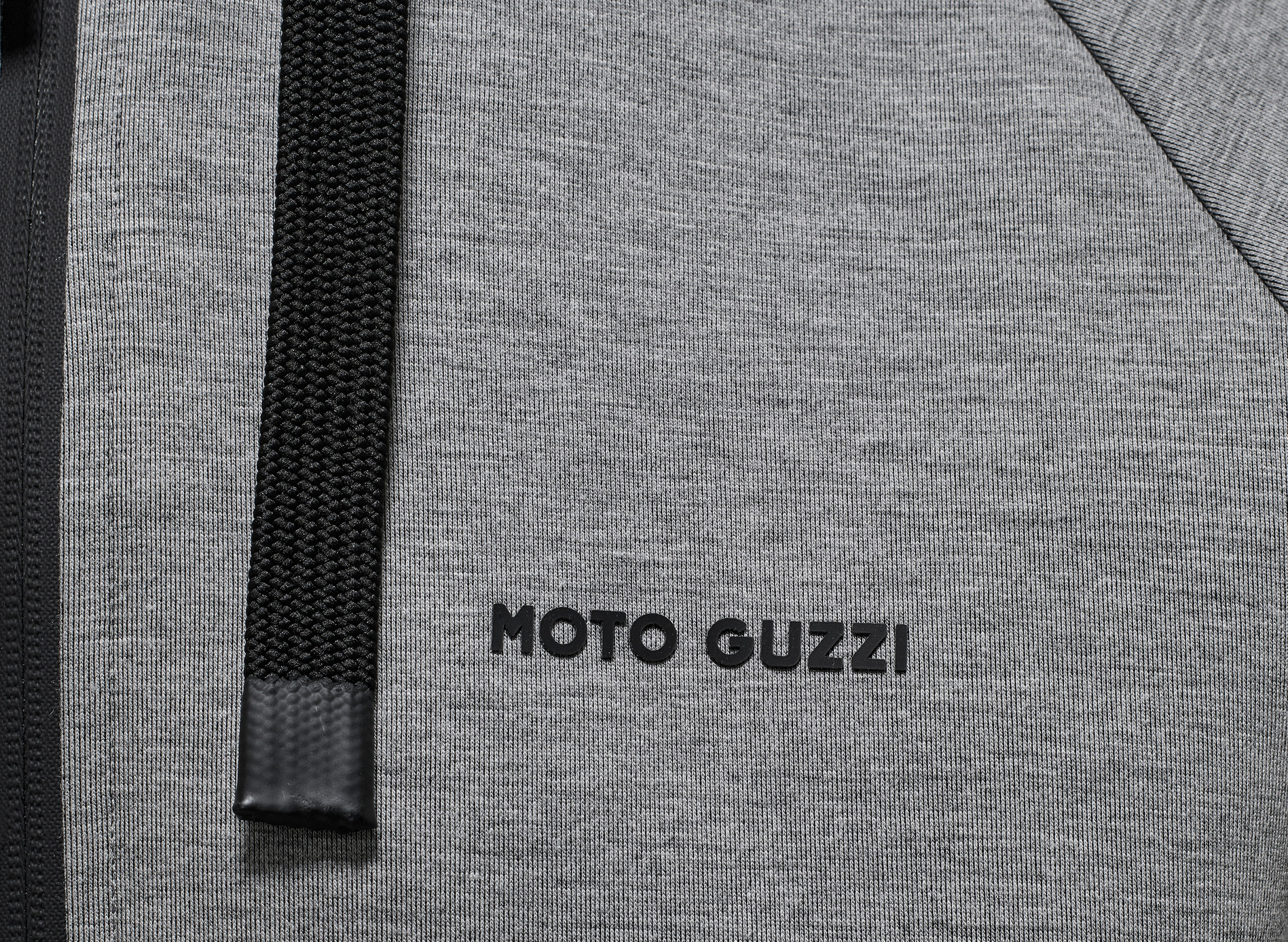 Sudadera con capucha unisex "Moto Guzzi Essential" gris
