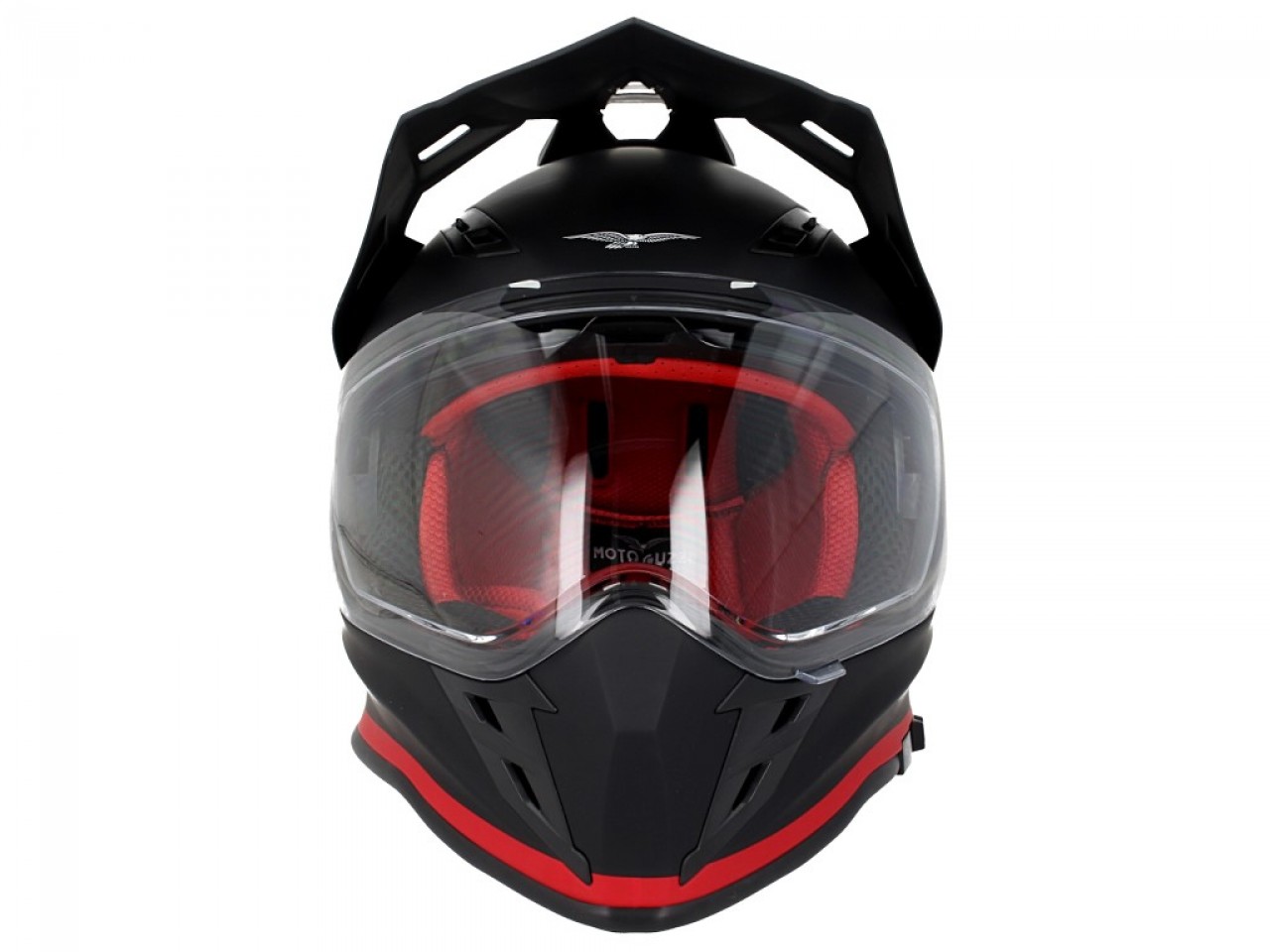 Casco Moto Guzzi Adventure Touring V85TT negro
