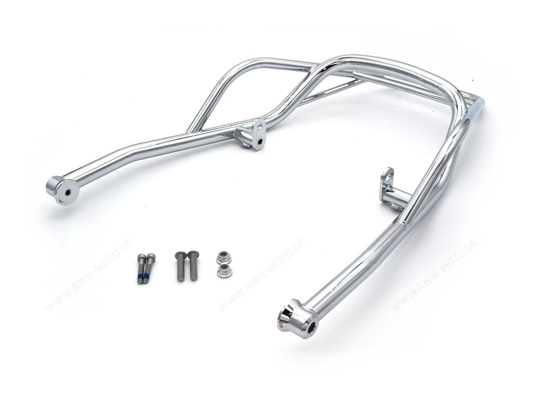 Portaequipajes trasero, cromado, rígido para Moto Guzzi V7 850 2021-