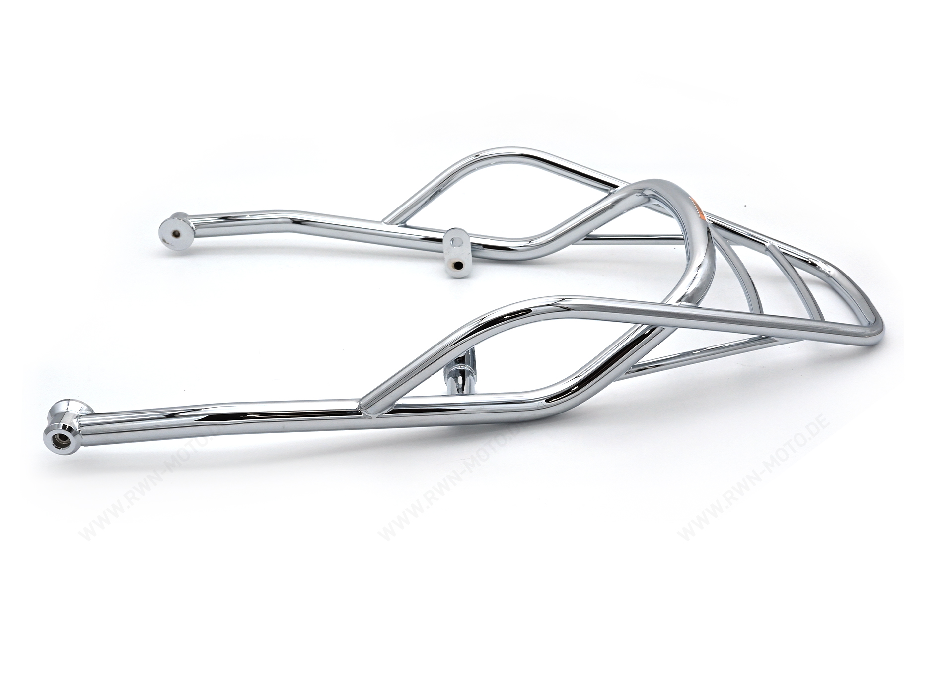 Portaequipajes trasero, cromado, rígido para Moto Guzzi V7 850 2021-