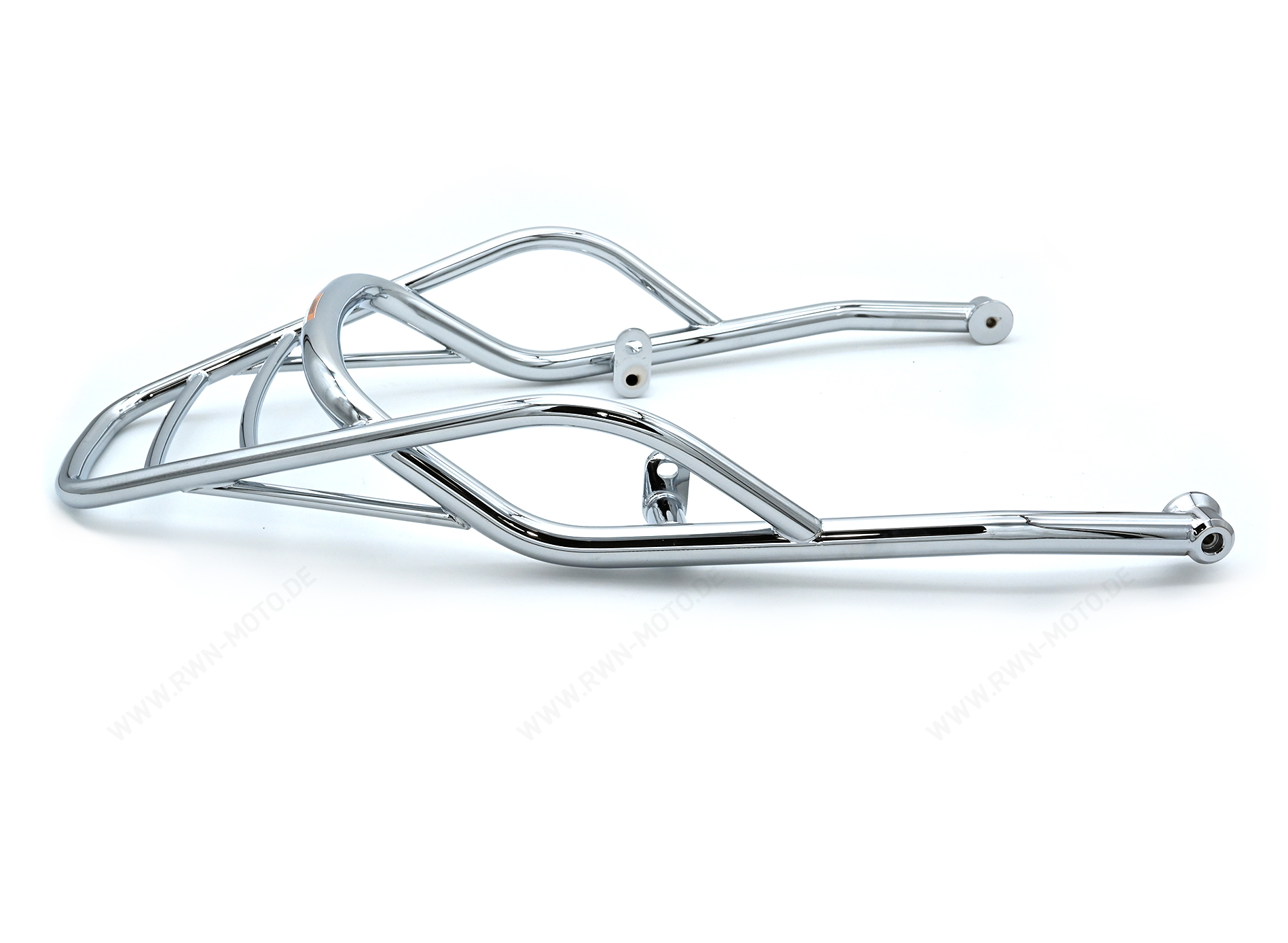 Portaequipajes trasero, cromado, rígido para Moto Guzzi V7 850 2021-