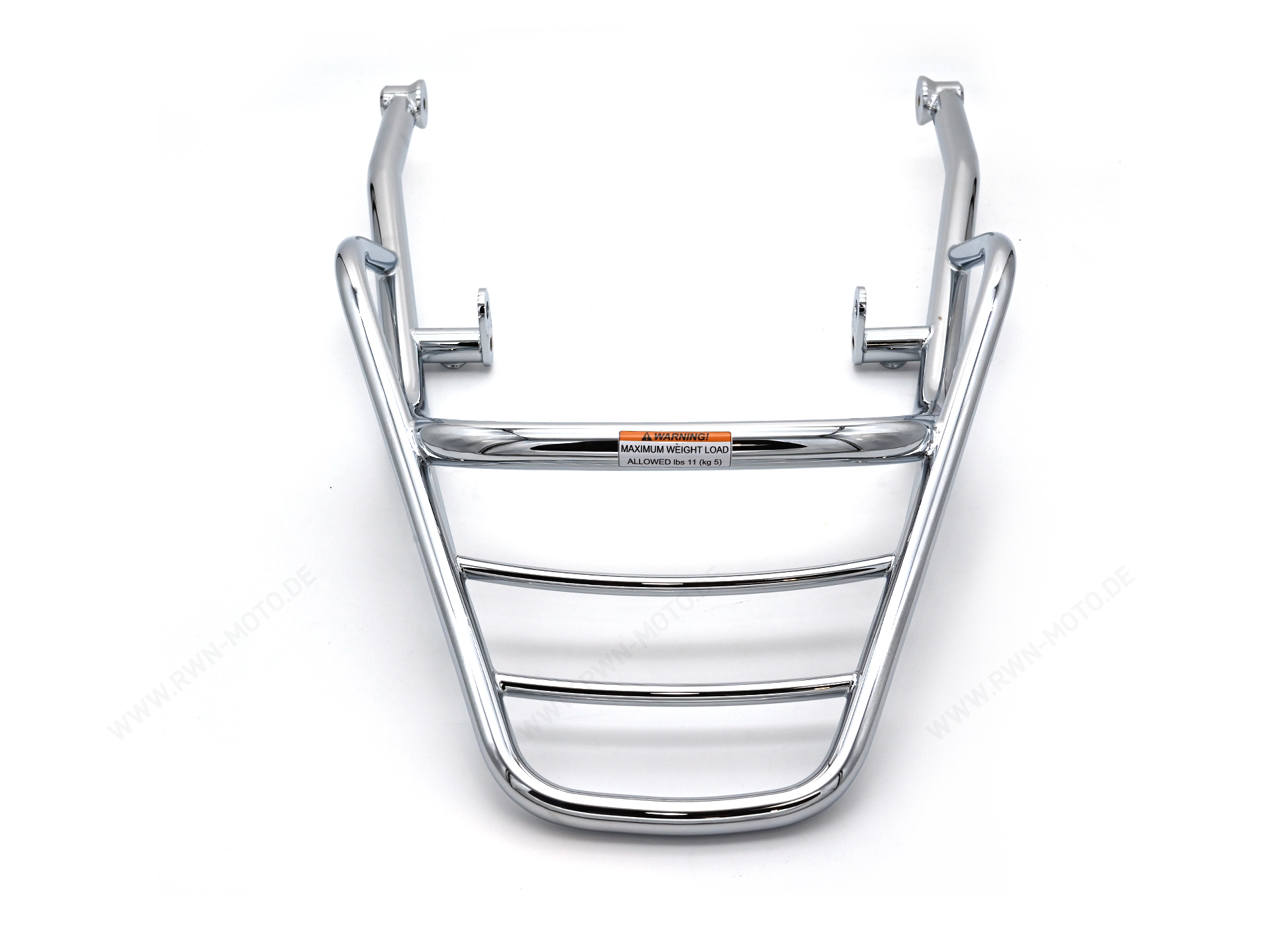 Portaequipajes trasero, cromado, rígido para Moto Guzzi V7 850 2021-