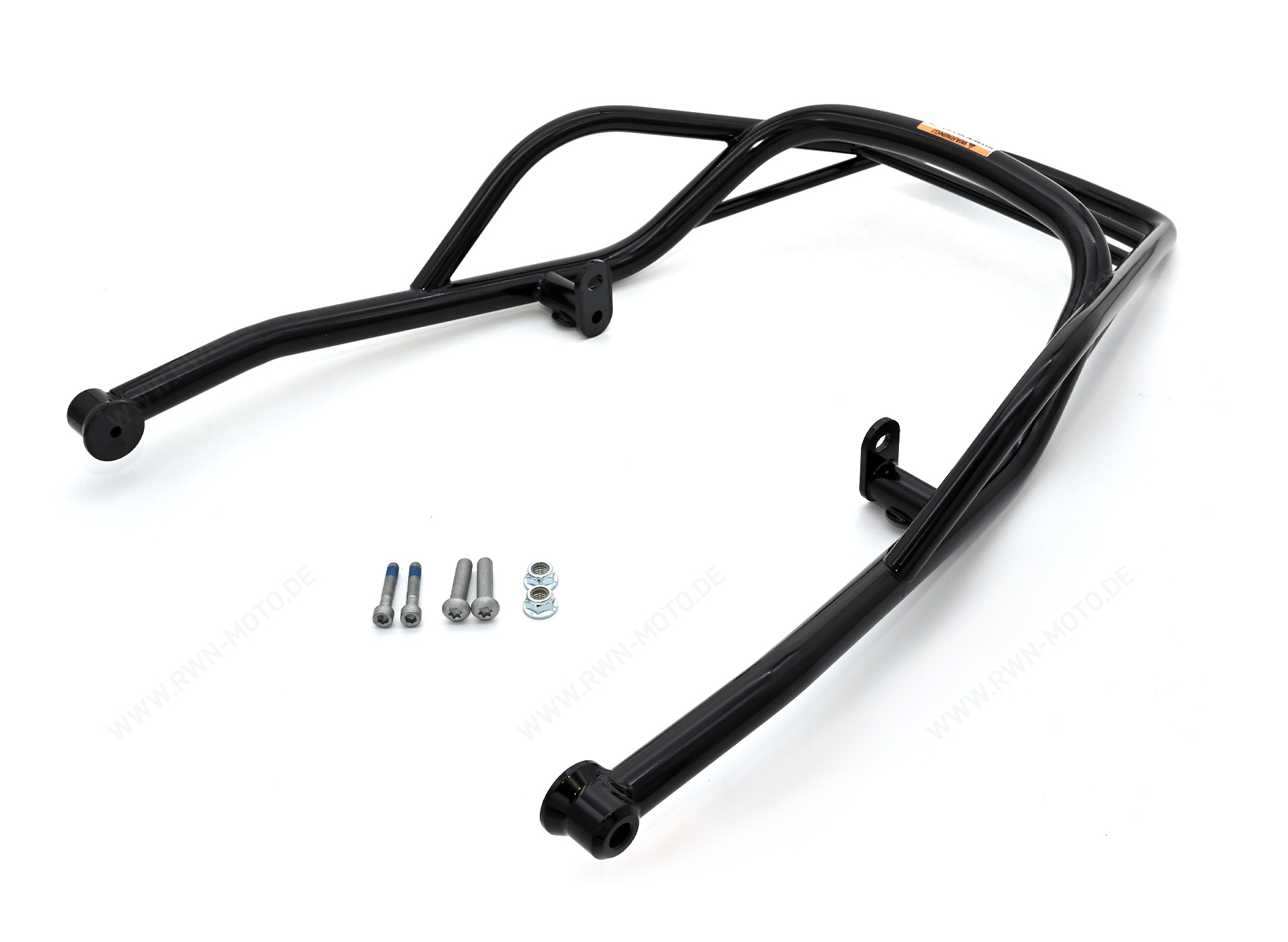 Portaequipajes, trasero, negro, rígido para Moto Guzzi V7 850 2021-