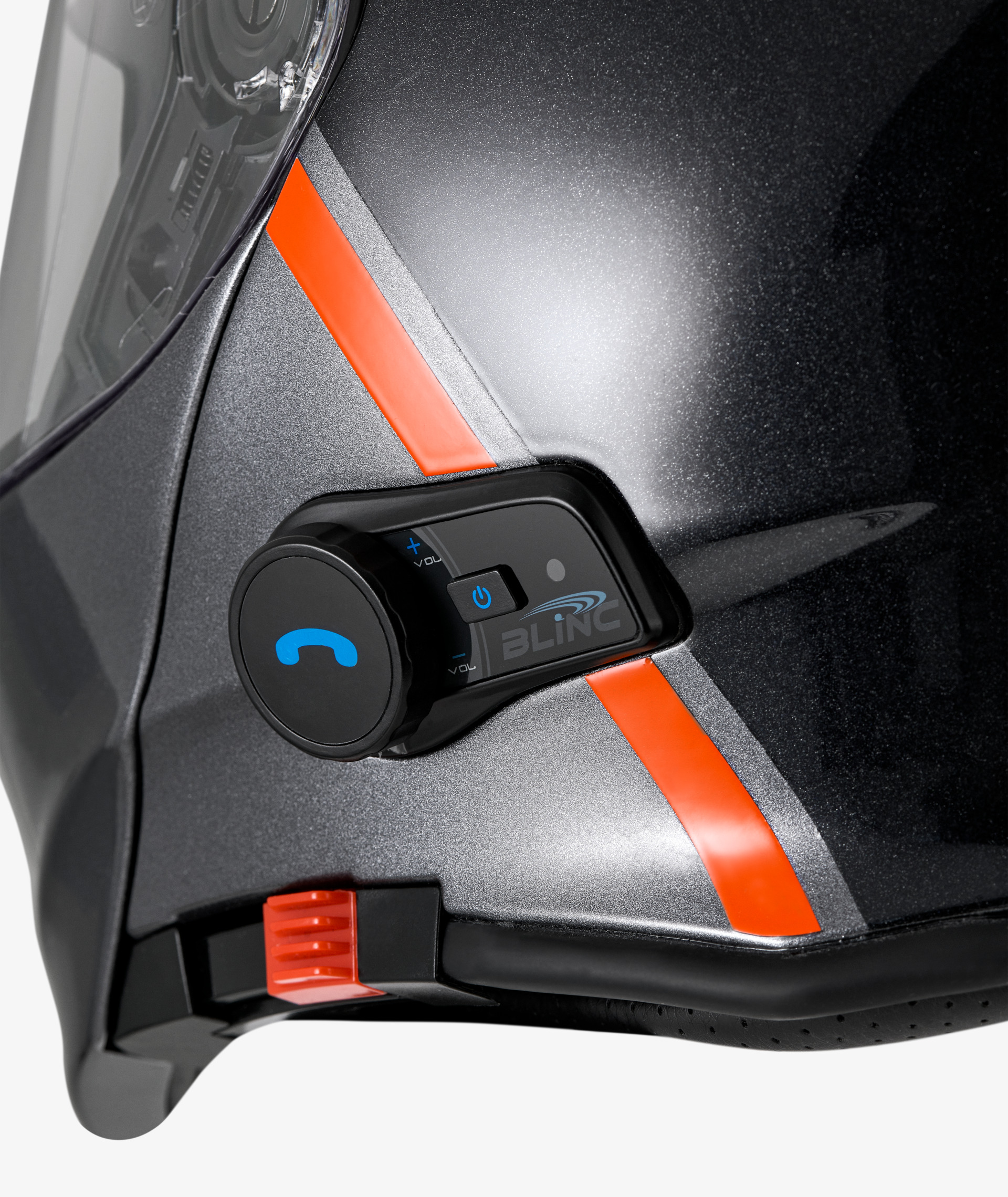 Casco Moto Guzzi "Modular BT" negro con Bluetooth