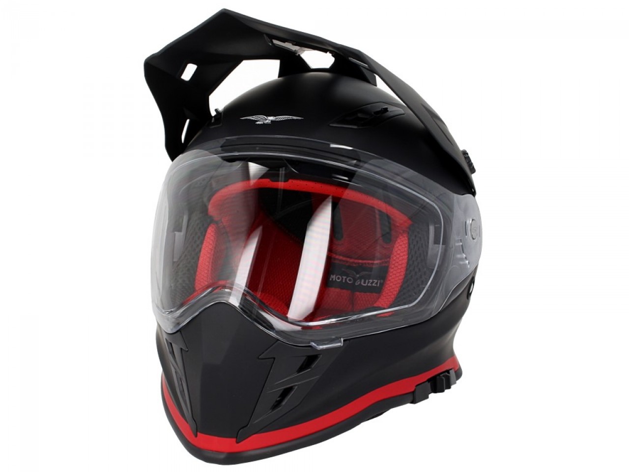 Casco Moto Guzzi Adventure Touring V85TT negro