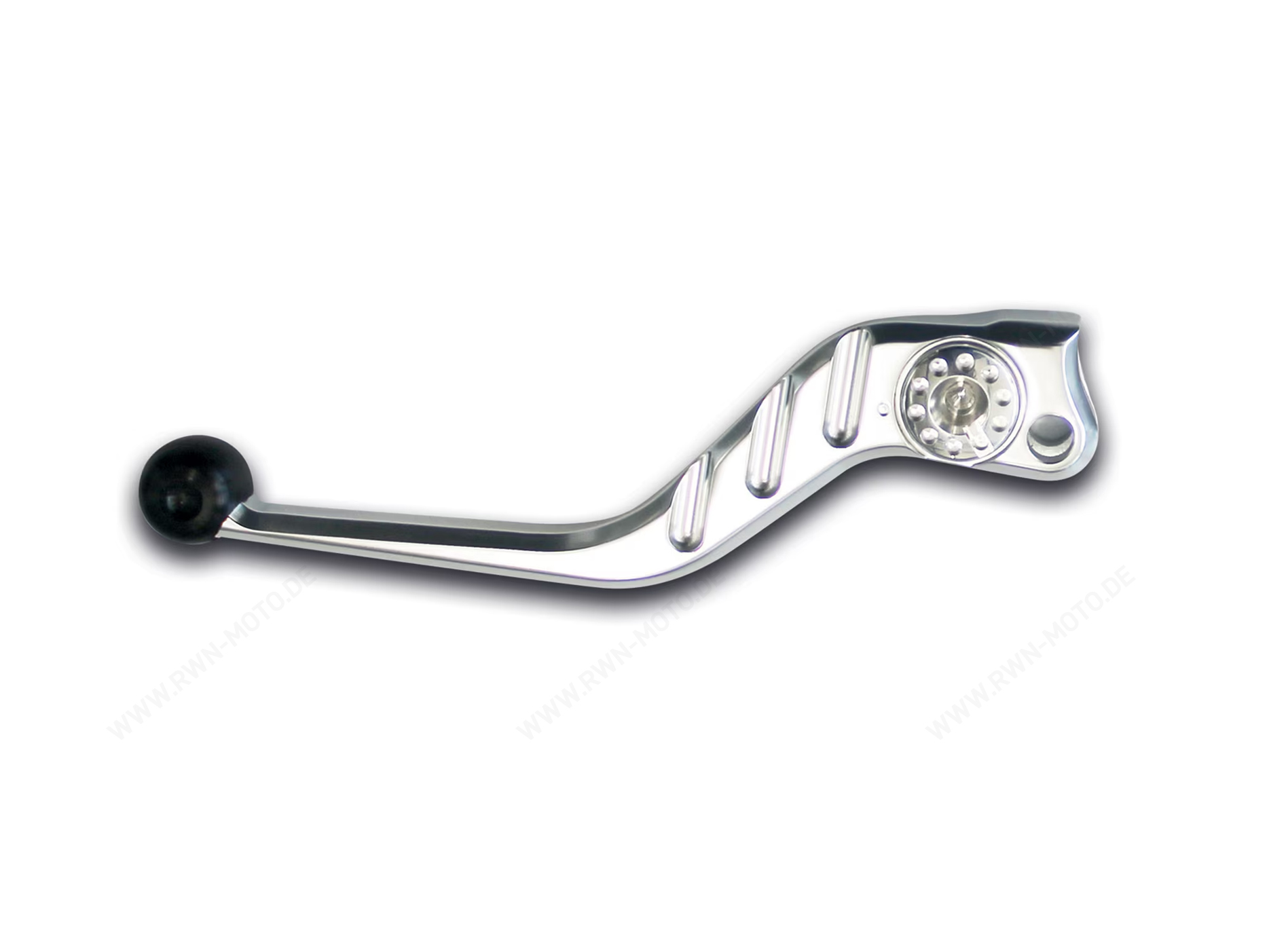 Palanca de embrague original de aluminio plateada para Moto Guzzi V85 TT / California