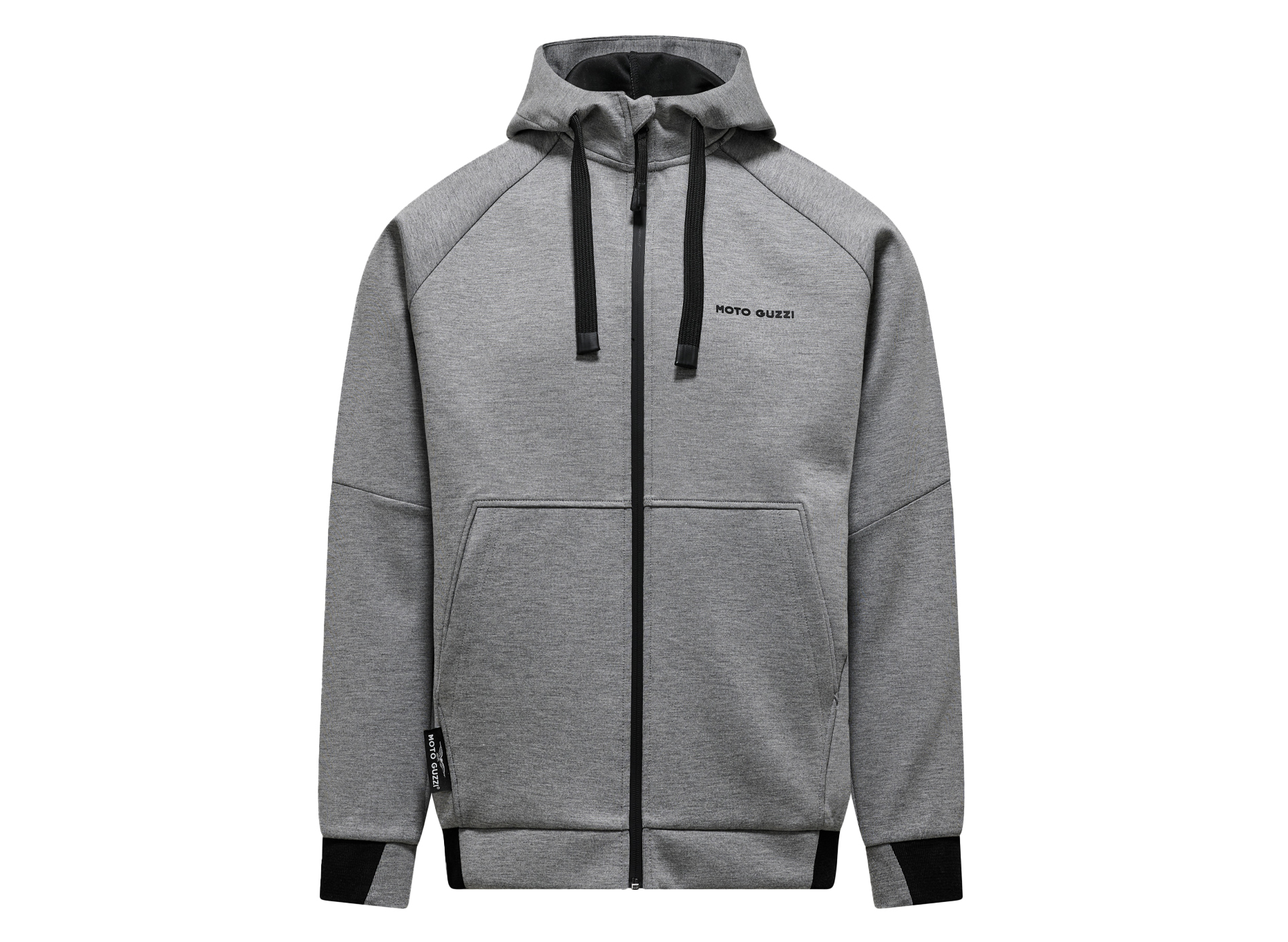 Sudadera con capucha unisex "Moto Guzzi Essential" gris