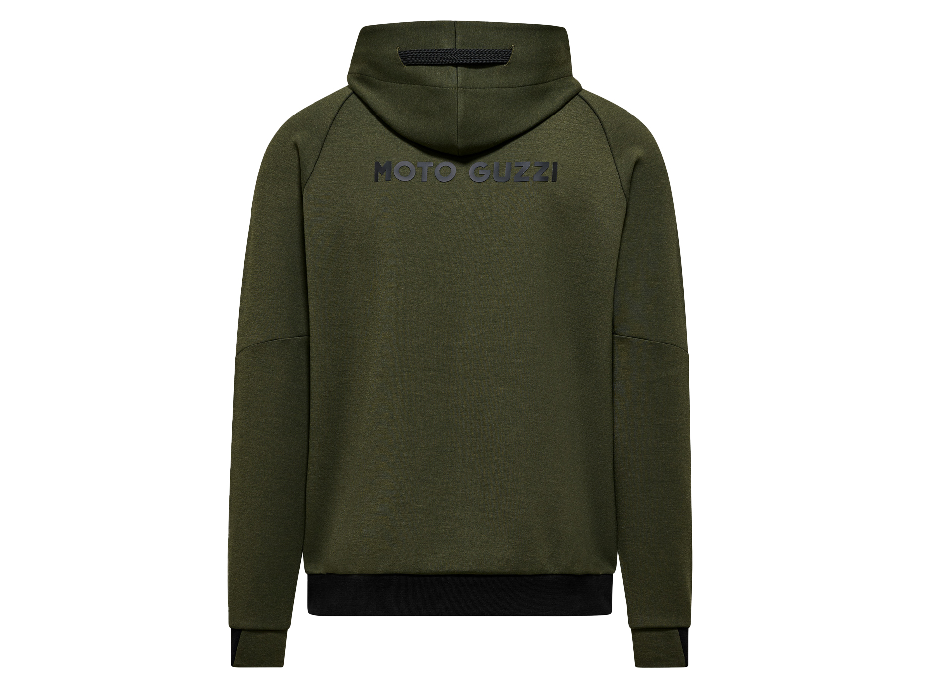 Sudadera con capucha unisex "Moto Guzzi Essential" verde