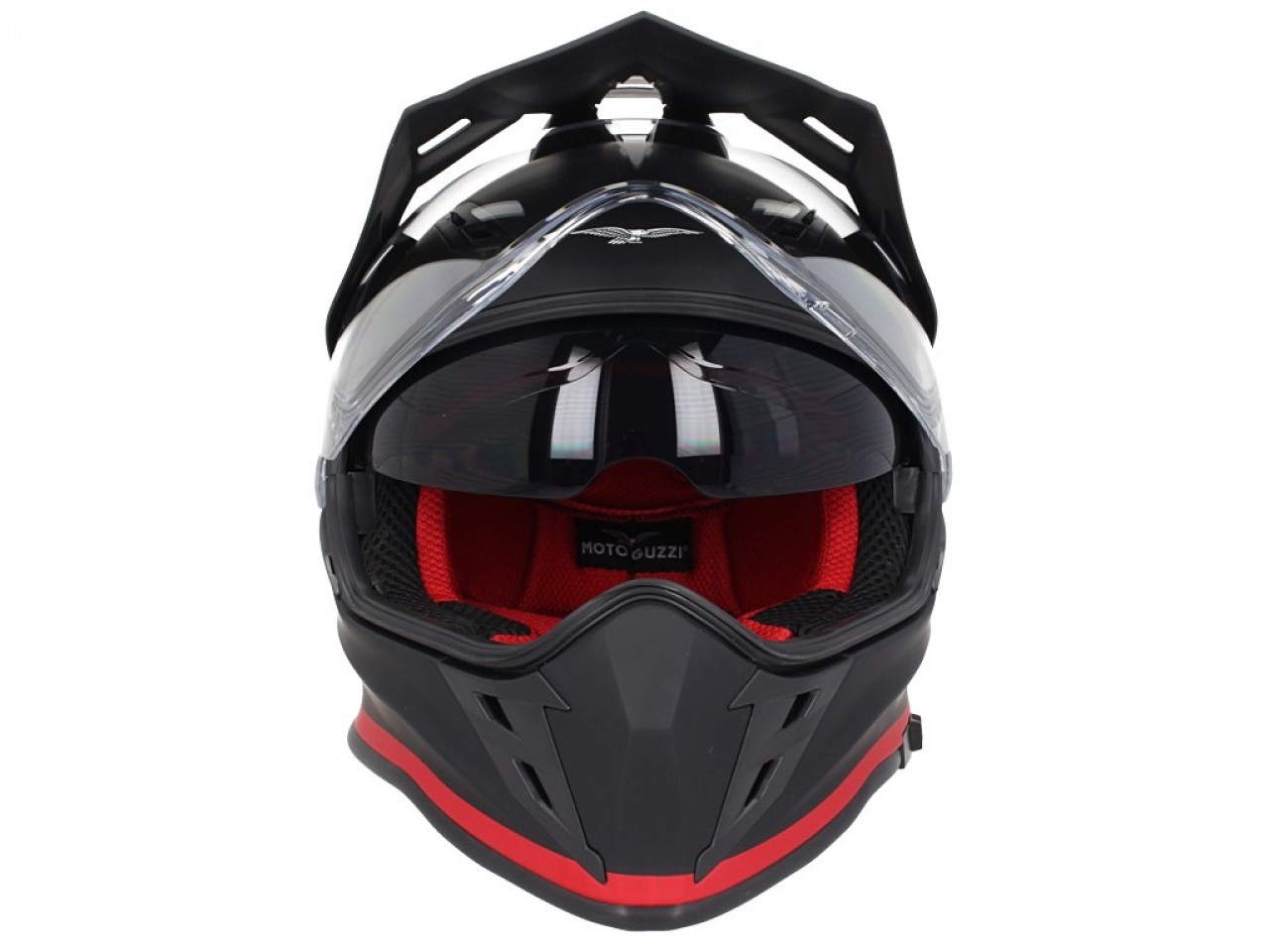 Casco Moto Guzzi Adventure Touring V85TT negro