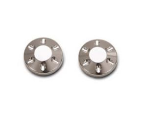 Tapa original para la pata de la horquilla, aluminio, blanco para Moto Guzzi Eldorado