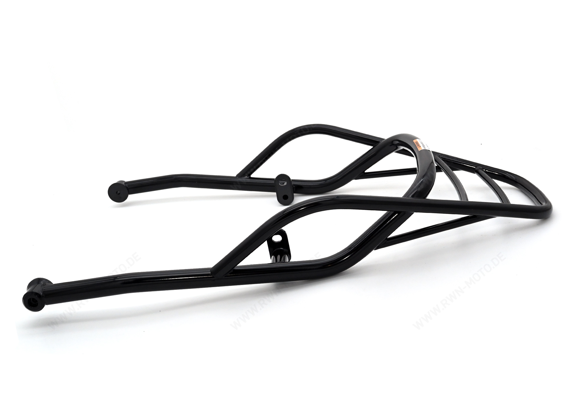 Portaequipajes, trasero, negro, rígido para Moto Guzzi V7 850 2021-