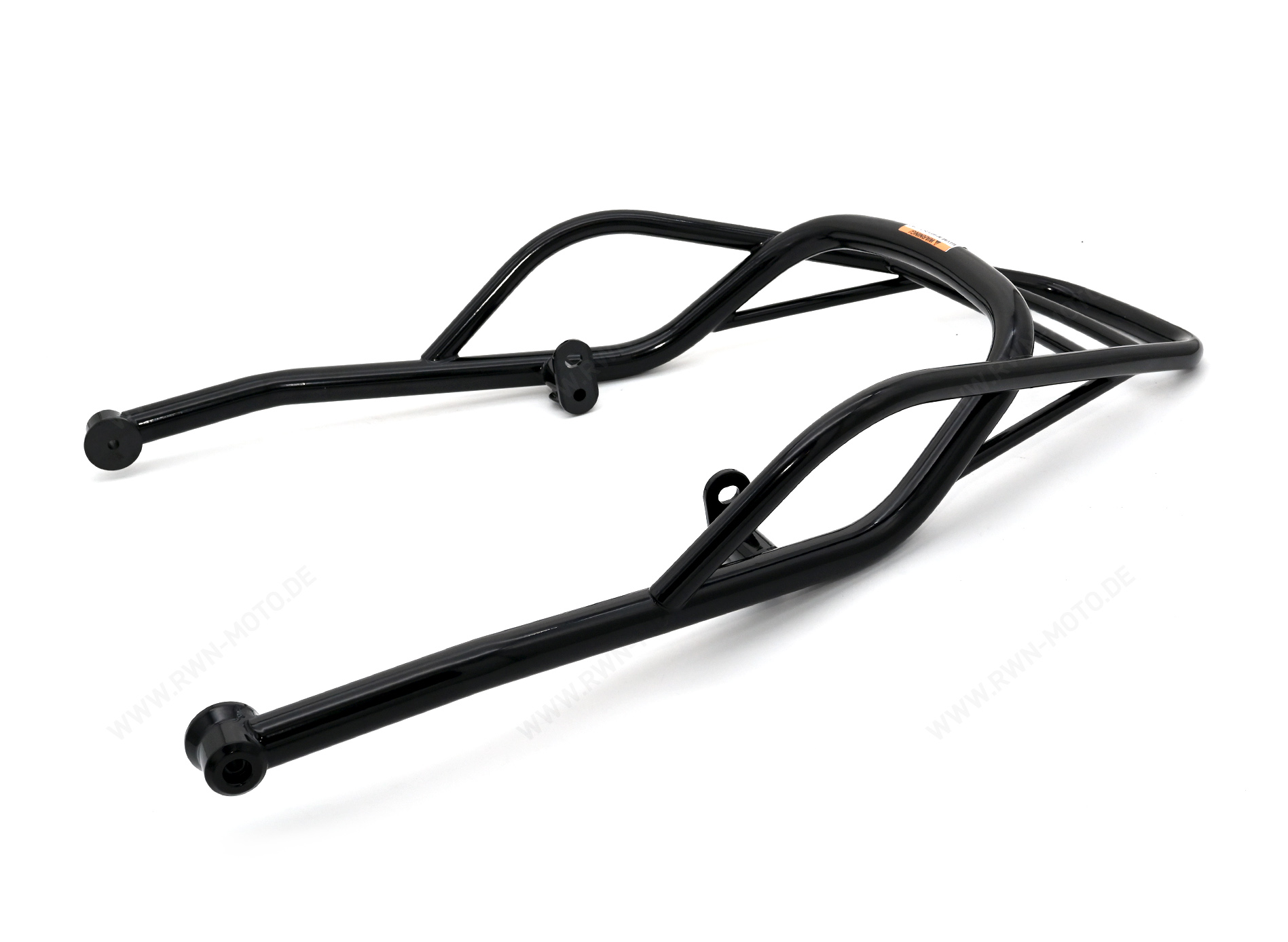 Portaequipajes, trasero, negro, rígido para Moto Guzzi V7 850 2021-