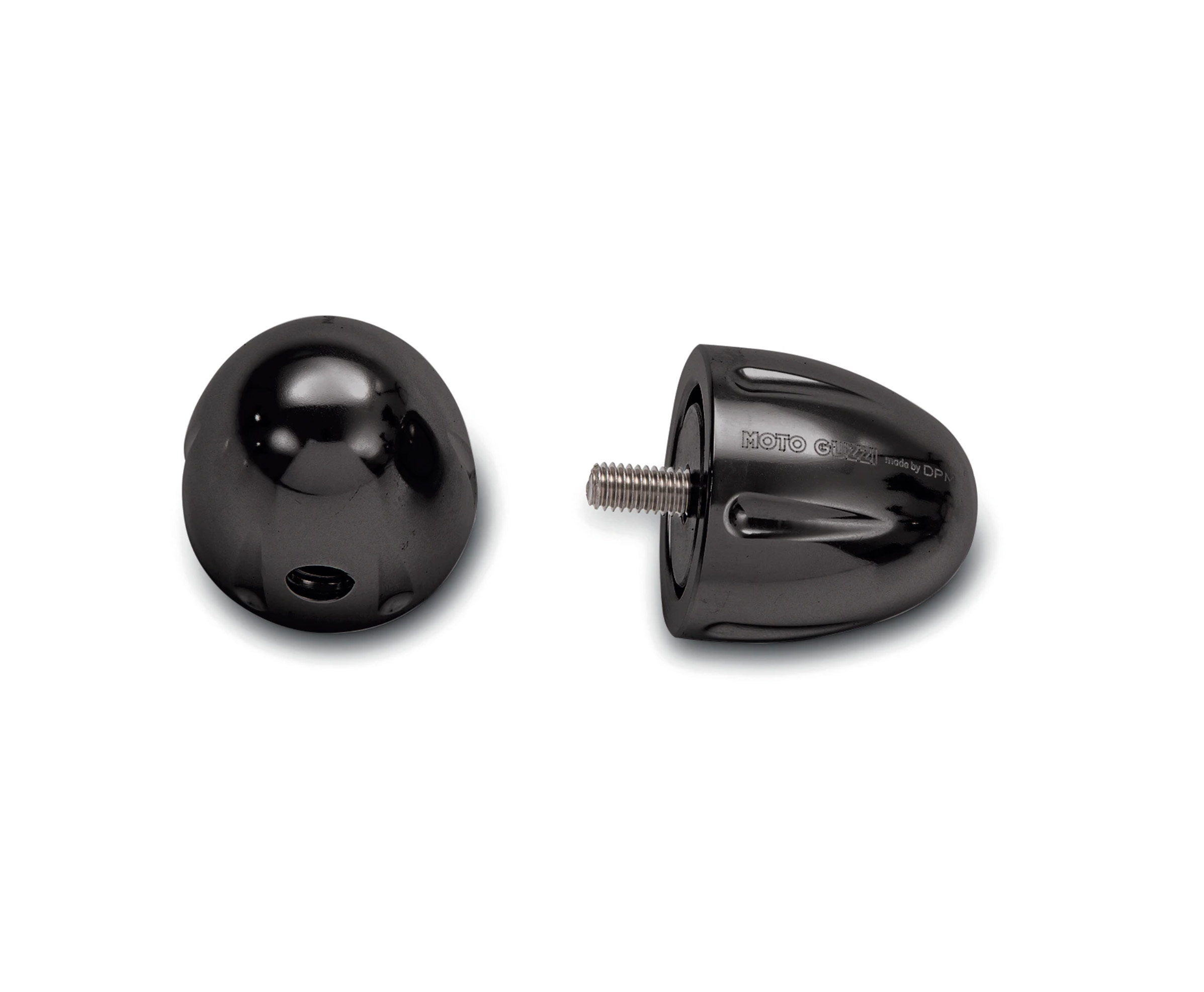 Contrapeso de manillar, aluminio, negro para Moto Guzzi Audace