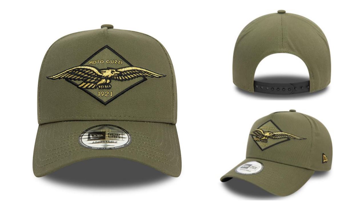 Moto Guzzi gorra de béisbol New Era verde
