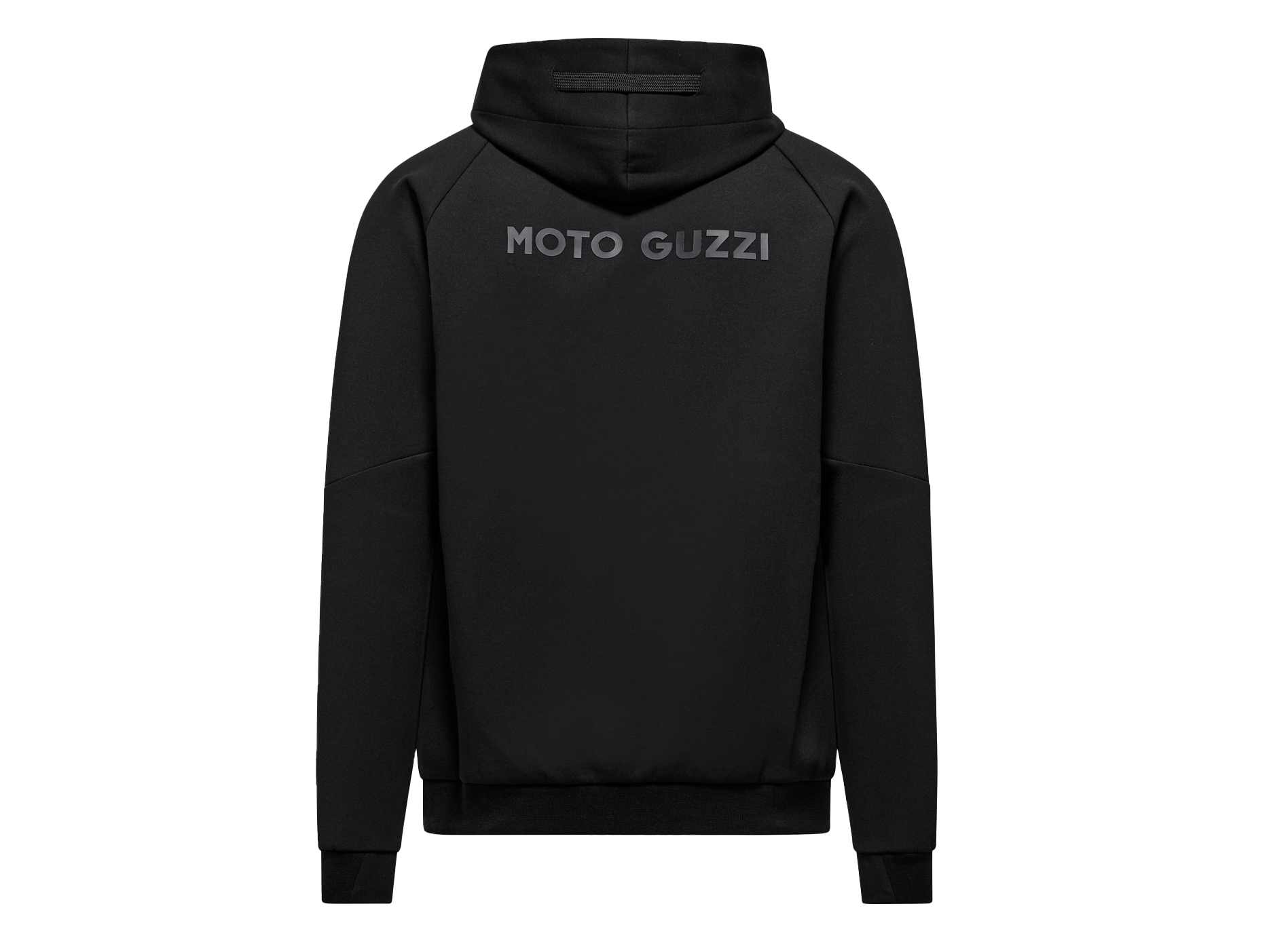 Sudadera con capucha unisex "Moto Guzzi Essential" negra