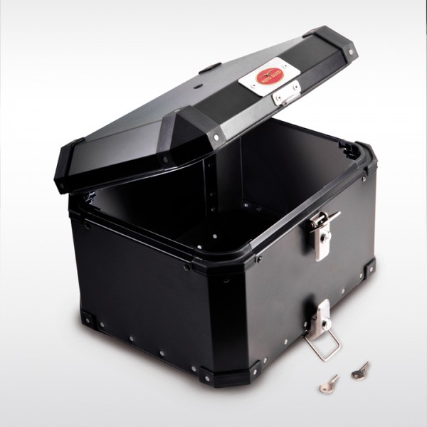 Moto Guzzi Top Case Alu Motech Trax EVO para Stelivio negro