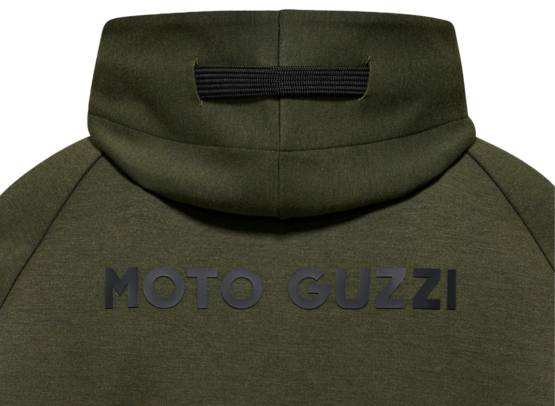 Sudadera con capucha unisex "Moto Guzzi Essential" verde
