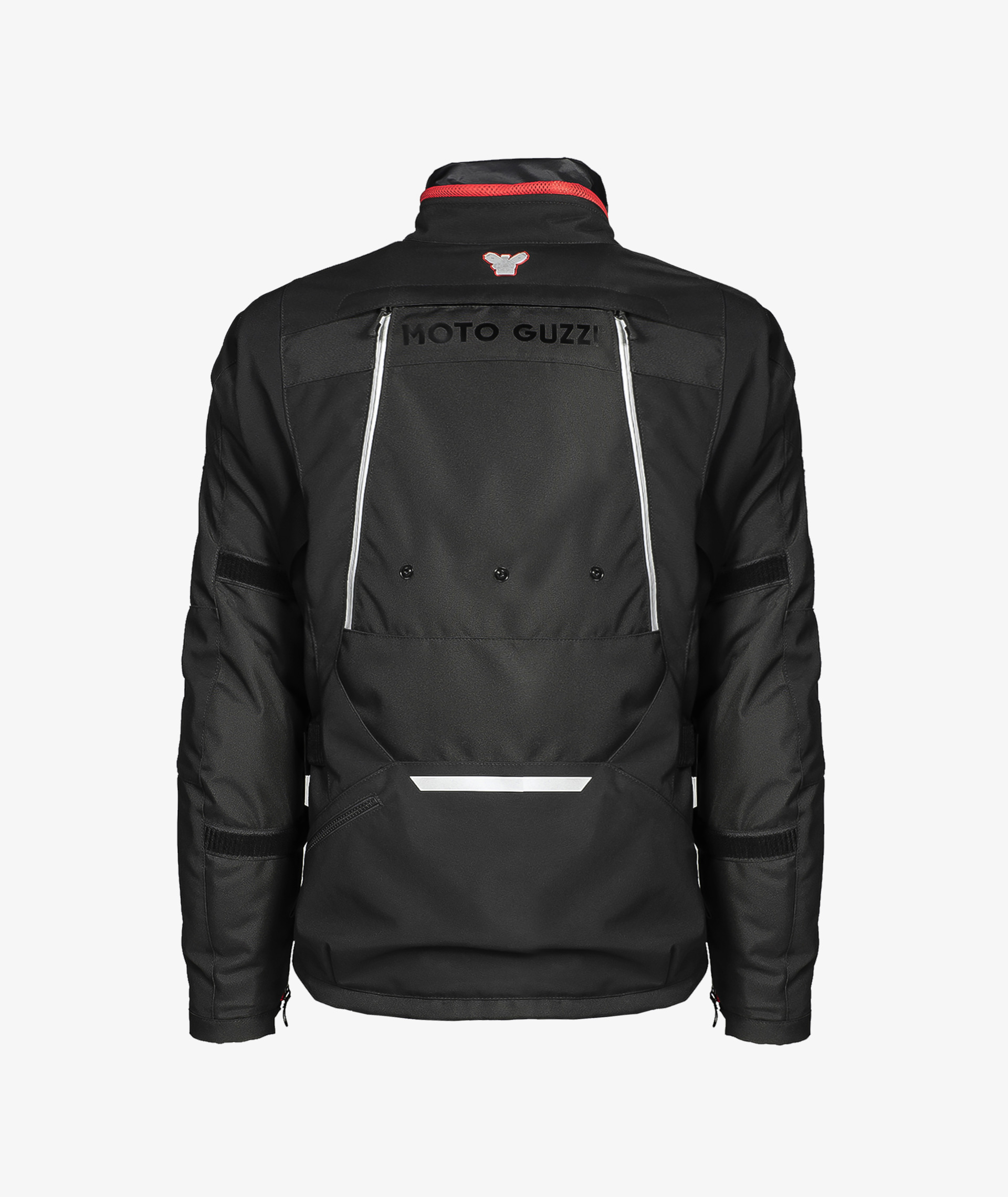 Chaqueta Moto Guzzi "Adventure Touring" negra incl. protectores