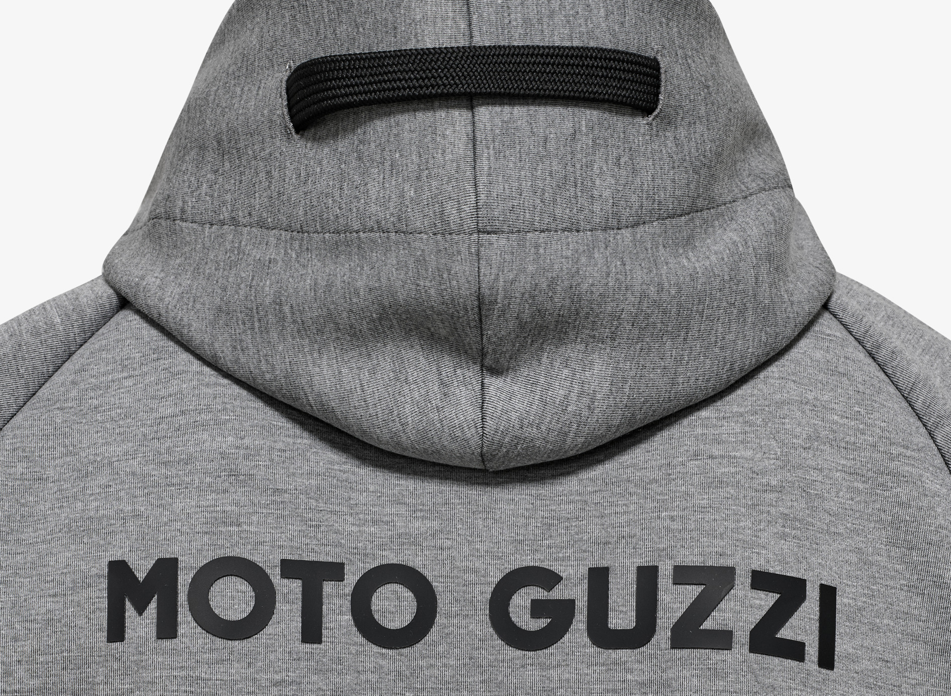 Sudadera con capucha unisex "Moto Guzzi Essential" gris