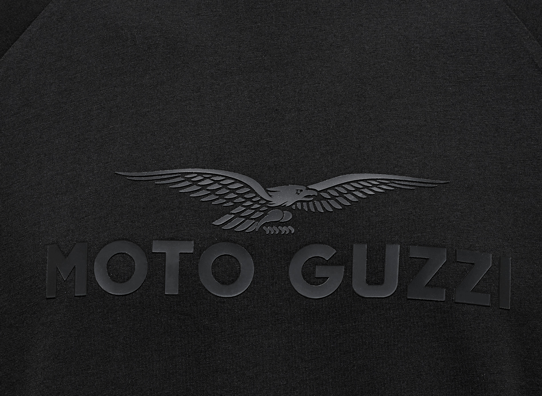 Camiseta de mujer "Moto Guzzi Essential" negra