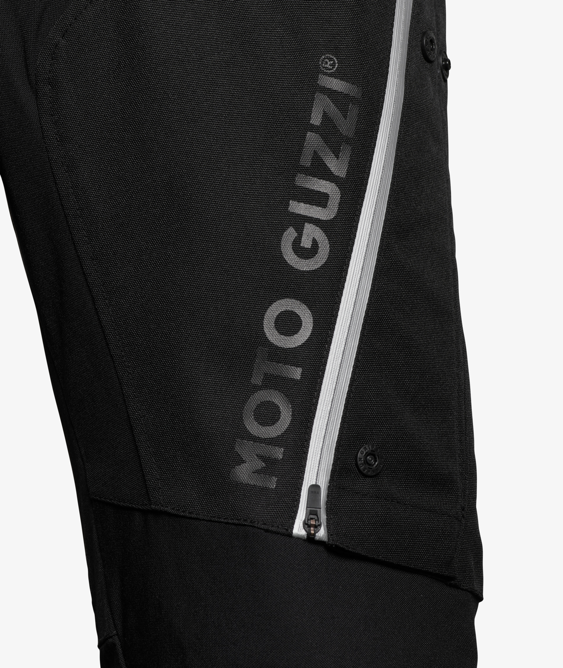 Pantalón Moto Guzzi "Adventure Touring" negro incl. protectores