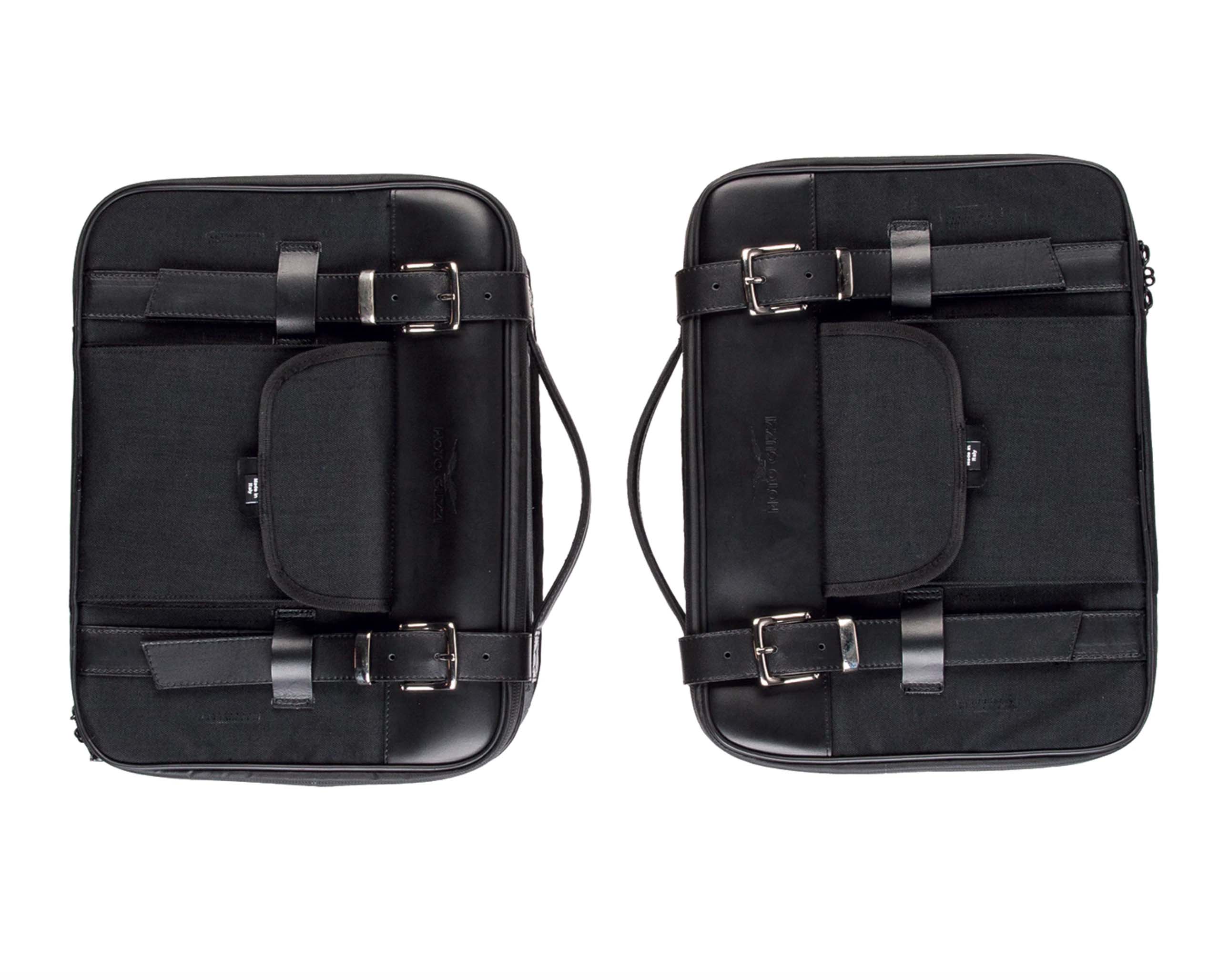 Bolsa lateral, negra para Moto Guzzi V7 III / V7 850 / V9 Roamer/ V9 Bobber